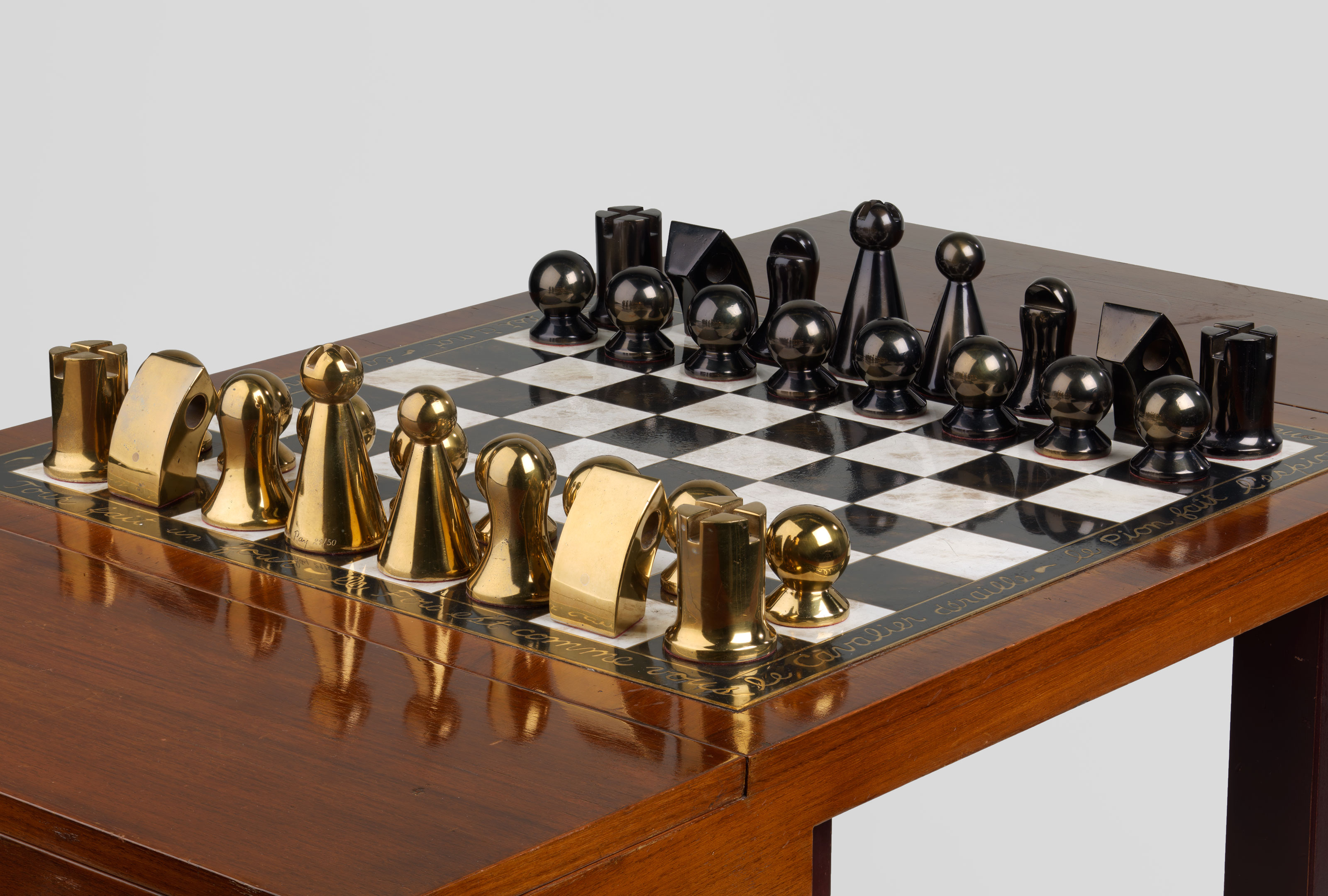 Man Ray Chess Set - Board and Pieces – Chess House